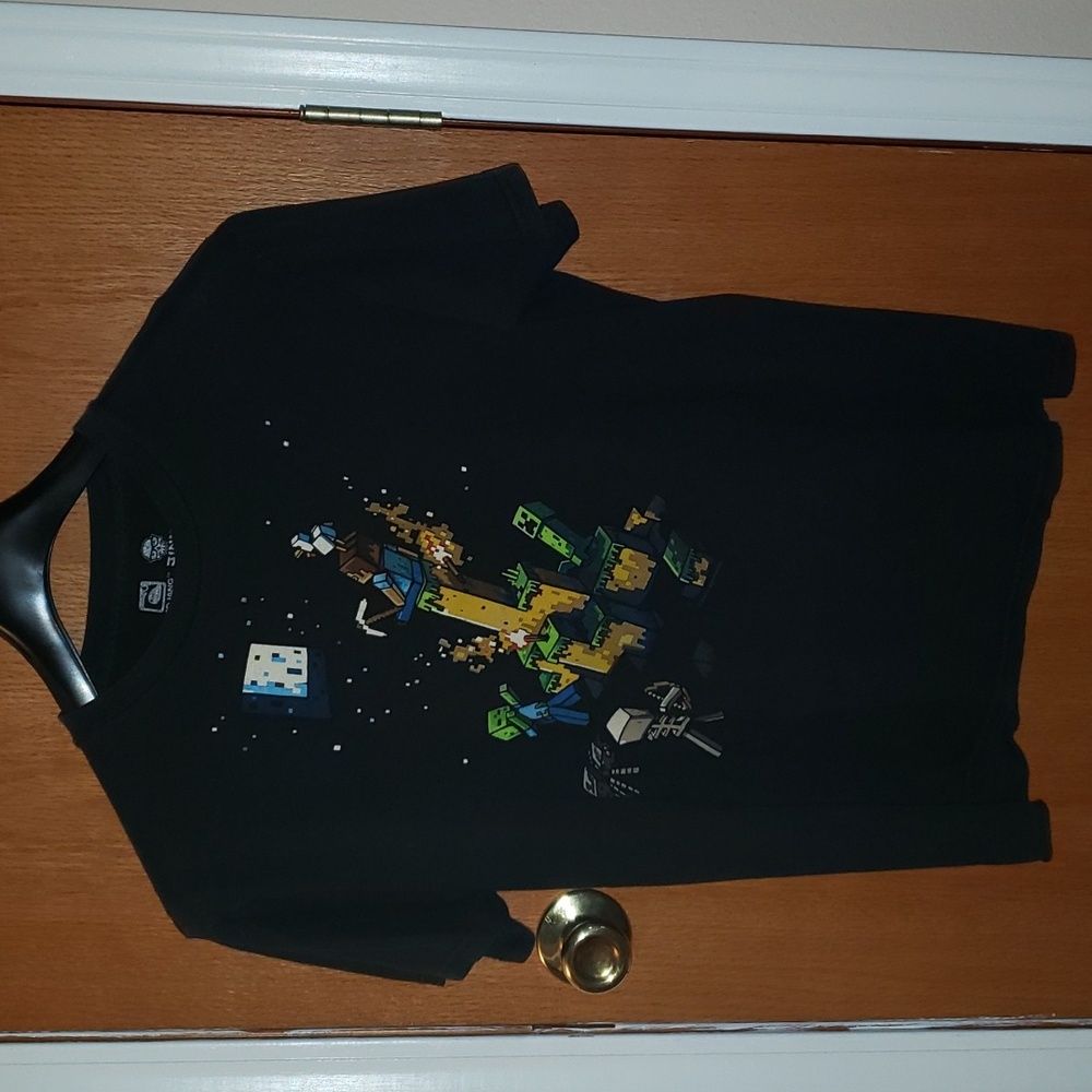 Men's Minecraft Tee - Black - Size M (B3)